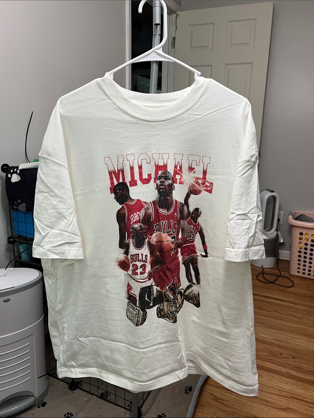 NWOT Michael Jordan Graphic Tee - White/Red
